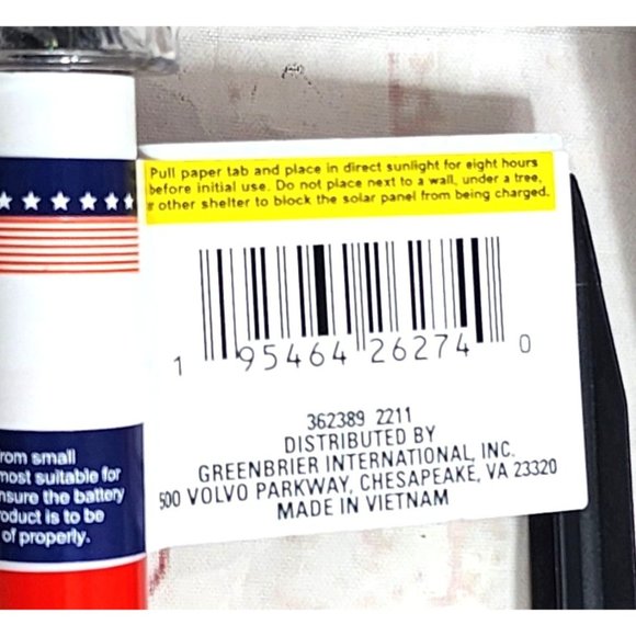 4 United States of America Red, White & Blue Patriotic Solar Stake Lights - Picture 6 of 16